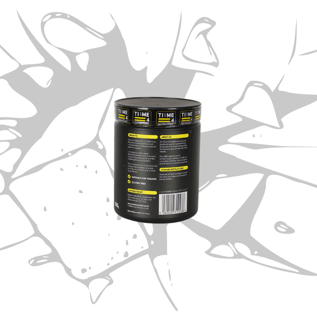 Time 4 Glutamine 600g 120 Servings - Image 3