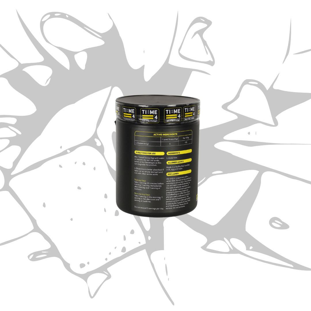 Time 4 Glutamine 600g 120 Servings - Image 2