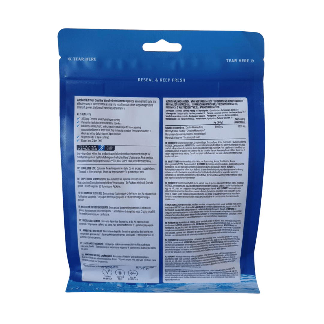 Applied Nutrition Creatine Gummies (80 Gummies) - Image 5