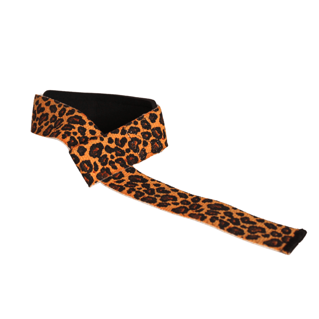 Urban Gym Wear Padded Lifting Straps Animal Print - Image 3