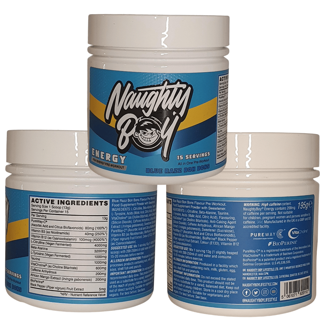 NaughtyBoy® Energy Pre-Workout 15 Servings - Image 5
