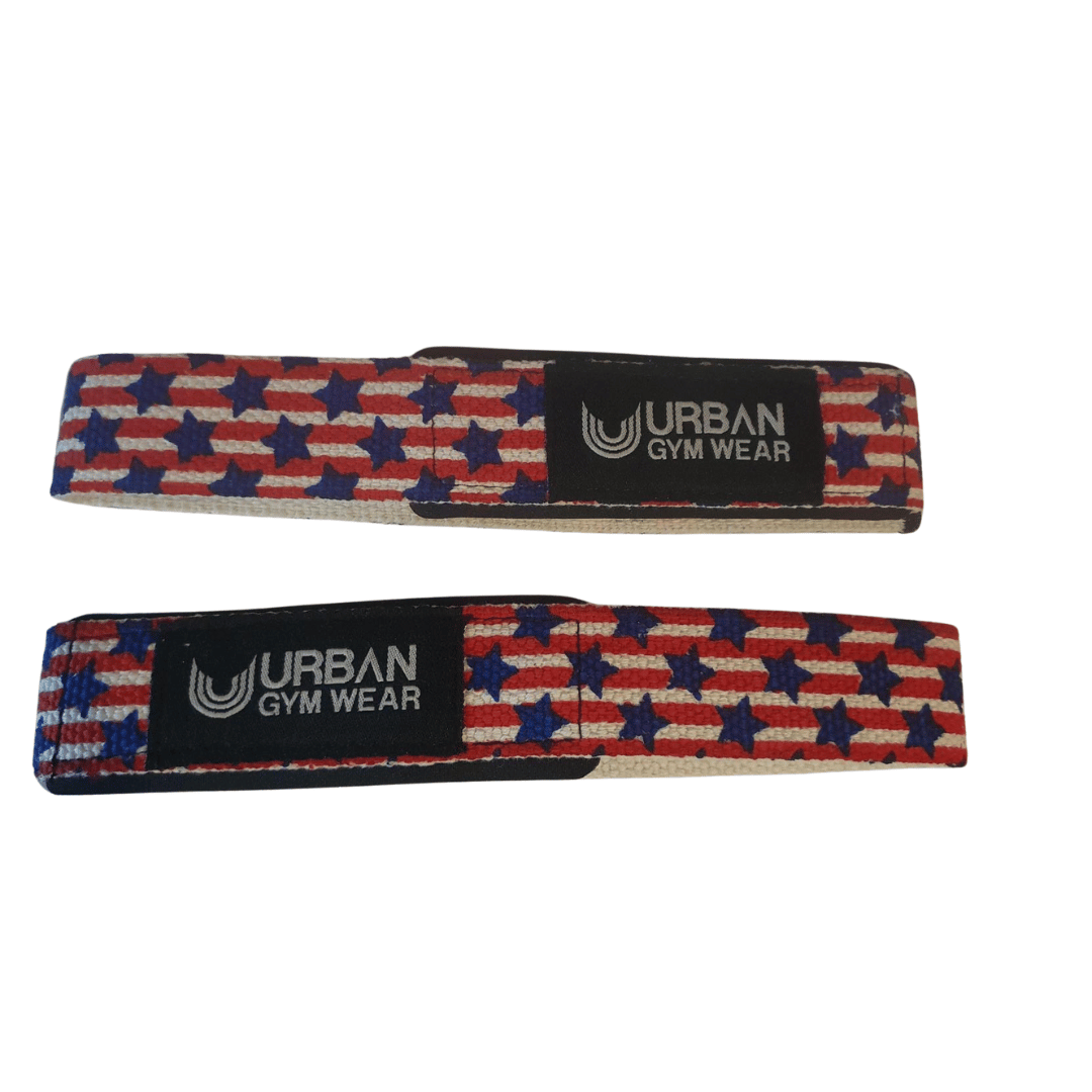 urban wear lifting straps stars and stripes