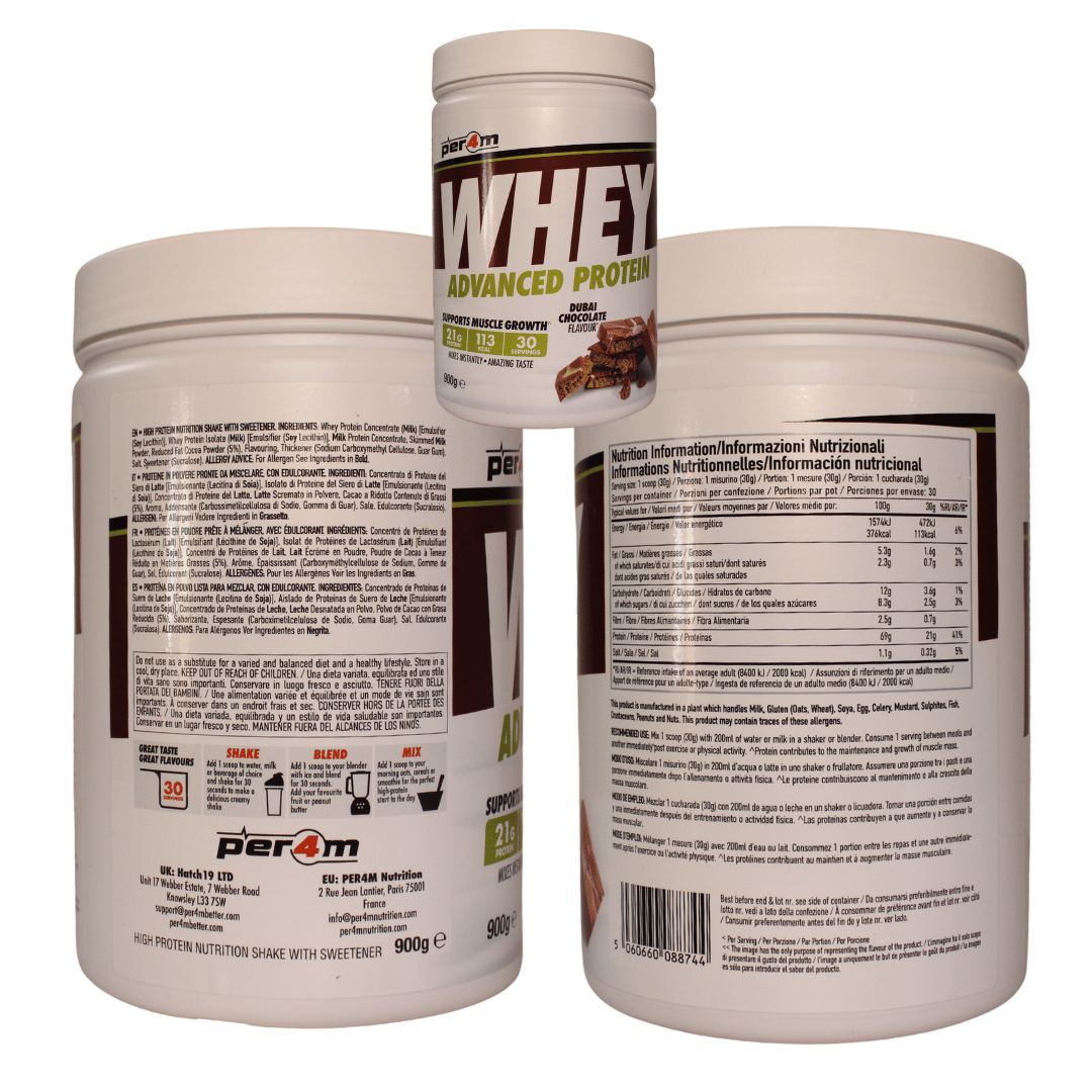 Per4m Whey Advanced Protein 900g - Image 3