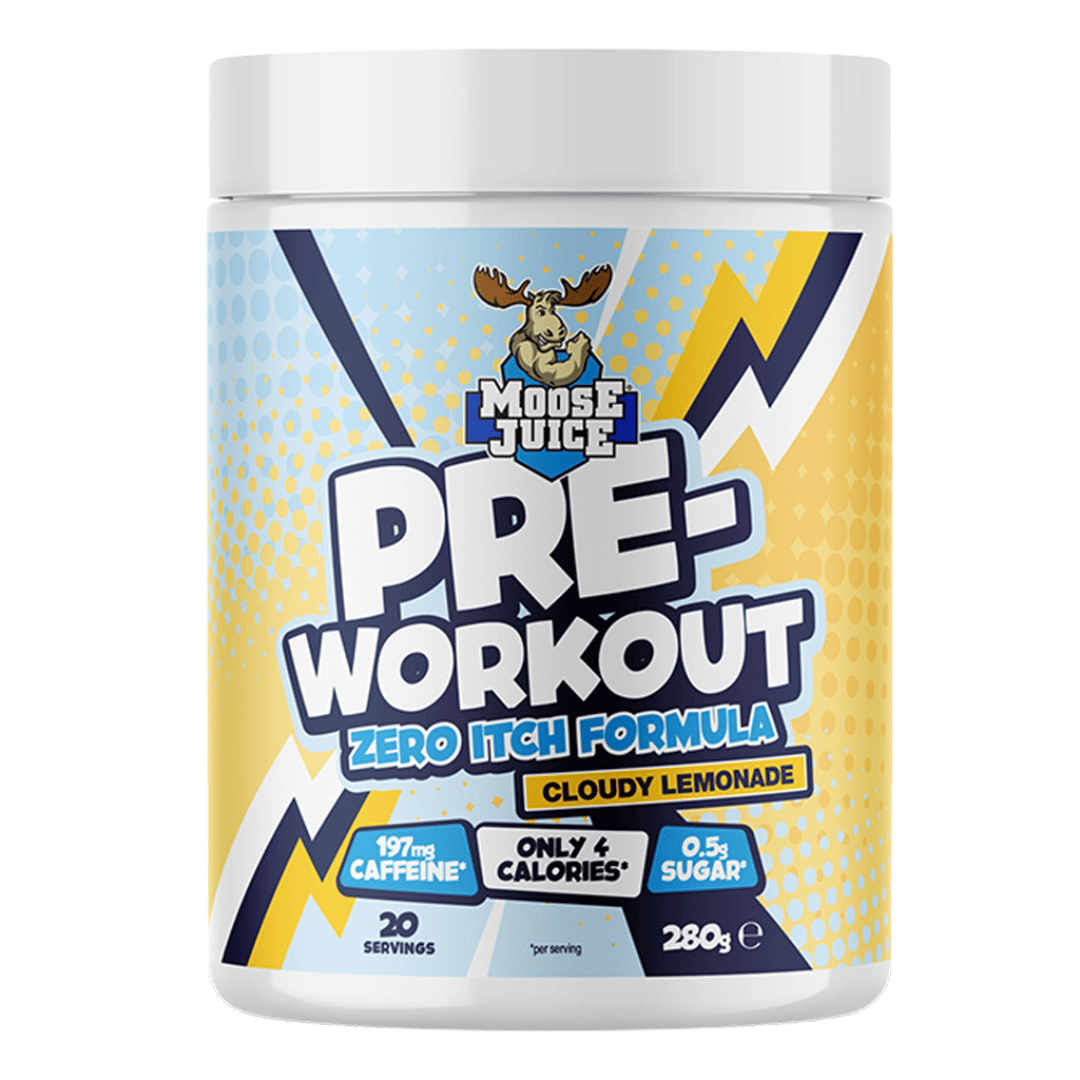 Muscle Moose Pre-Workout Zero Itch Formula 280g - Image 2