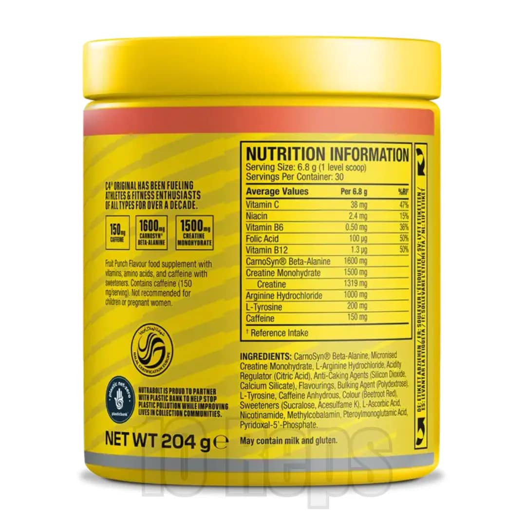 Cellucor C4 Original Pre-Workout Powder 30 Servings - Image 2