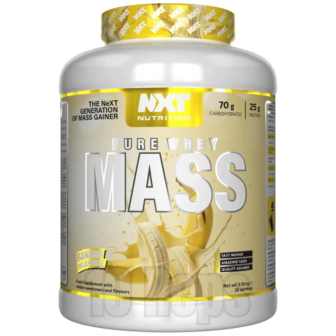 NXT NUTRITION PURE WHEY MASS 3.18KG - Image 4