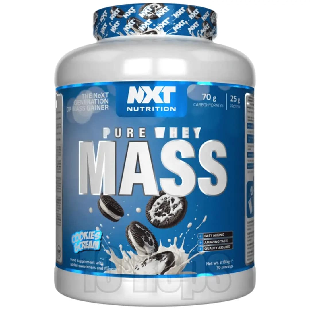 NXT NUTRITION PURE WHEY MASS 3.18KG - Image 6