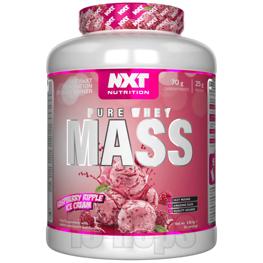 NXT NUTRITION PURE WHEY MASS 3.18KG - Image 7