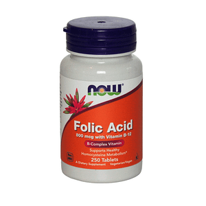 now foods folic acid b12