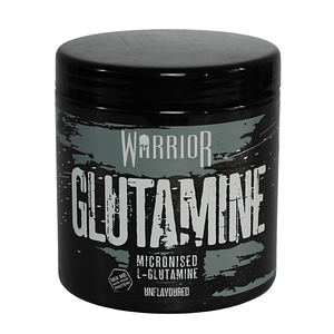 Warrior Glutamine – Micronised L-Glutamine (Unflavoured) – 300g