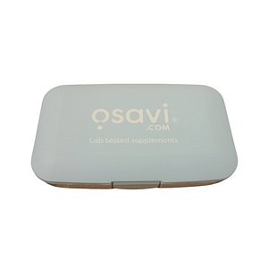 Ocavi Blue 5-Compartment Tablet Box