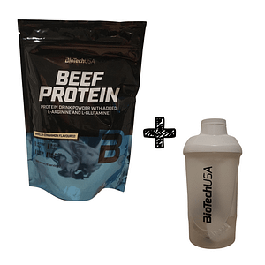 BioTechUSA Beef Protein 500g + Free Shaker