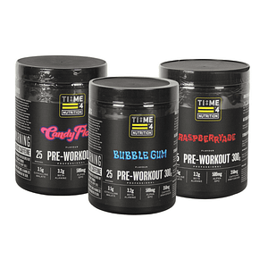Time 4 Nutrition Pre Workout 300g 25 Servings