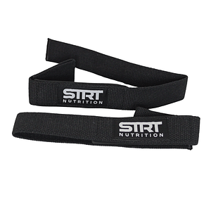 STRT Padded Lifting Straps Black