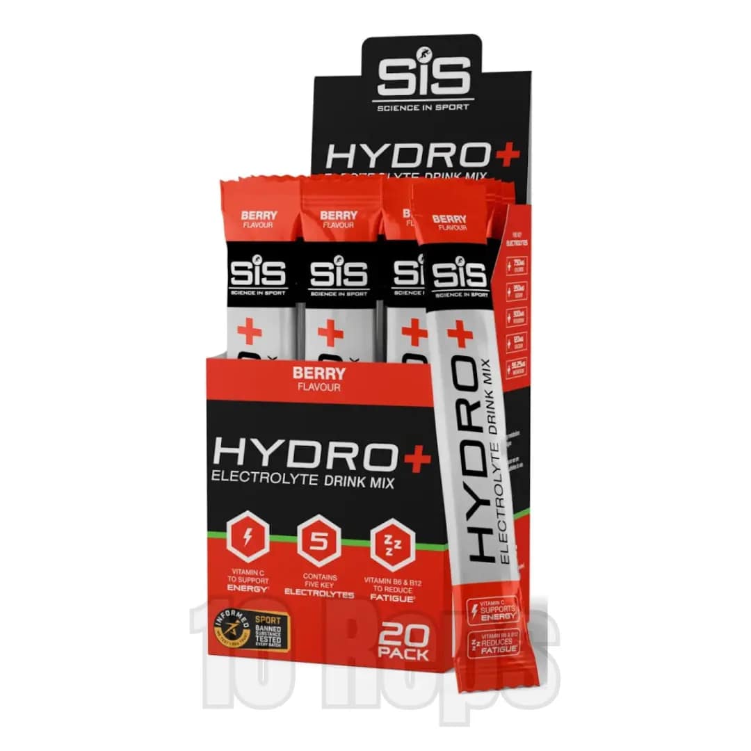 SiS (Science in Sport) HYDRO+ Electrolyte Drink Mix 20 x 4.5g - Image 2
